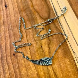 Silver Wing Necklace